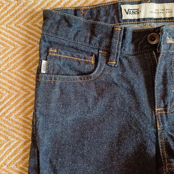 Youth Junior Vans Off The Wall V56 Standard Skinny Jeans Skate Casual 25/10 - Picture 2 of 12